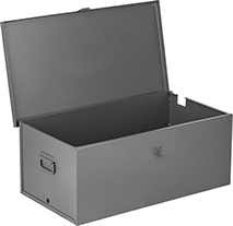 Image of Product. Front orientation. Chests. Portable Chests, Style F.