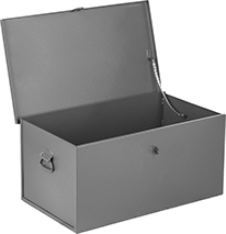 Image of Product. Front orientation. Chests. Portable Chests, Style E.