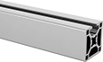 Image of Product. Front orientation. T-Slotted Framing and Fittings. T-Slotted Framing Rails, Cut-to-Length Single One Slot Rails - Sold per Inch .