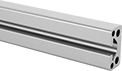 Image of Product. Front orientation. T-Slotted Framing and Fittings. T-Slotted Framing Rails, Single Low Profile One Slot Rails.