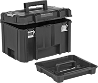 Image of Product. Front orientation. Tool Boxes. Tool Boxes with Removable Tote Tray, Style J.
