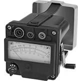 Image of Product. Front orientation. Insulation Testers. Hand Crank-Operated Insulation Testers.