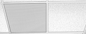 Image of ProductInUse. Front orientation. Speakers. Quick-Install Ceiling-Mount Speakers.
