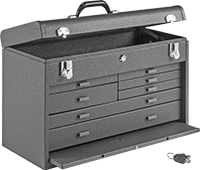 Image of Product. Front orientation. Cabinets. Tabletop Drawer Cabinets, Style 2.