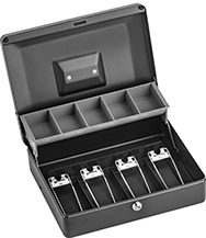 Image of Product. Style B (Open). Front orientation. Lock Boxes. Style B.