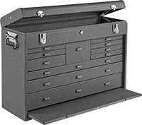 Image of Product. Front orientation. Cabinets. Tabletop Drawer Cabinets, Style 4.