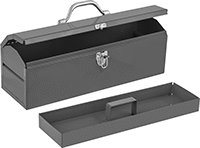 Image of Product. Front orientation. Tool Boxes. Tool Boxes with Removable Tote Tray, Style D.