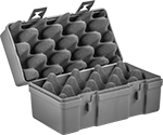 Image of Product. Style A. Front orientation. Cases. Protective Storage Cases with Foam, Plastic Cases, Style A.