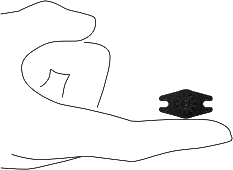 Image of Product. Side1 orientation. Contains SizingReference. Rotary Speed Limiter, Geared, 360 Degree Clockwise, 2.88 in.-oz. Torque.