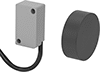 Image of Product. Style J. Front orientation. Style J. Magnetically Actuated Switches.