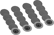 Image of Product. Front orientation. TR. Discs, Sold as Assortments.