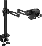 Image of Product. Front orientation. Microscopes. Benchtop Auto-Focus Video Microscopes, Pivoting Arm, Clamp-On Base.