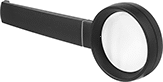 Image of Product. Front orientation. Magnifiers. Distortion-Free Magnifying Glasses, Round Lens.