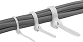 Image of ProductInUse. Front orientation. Cable Ties. Precision-Adjust Cable Ties.