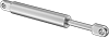 Corrosion-Resistant Adjustable-Force Gas Springs with Eyelet Fittings