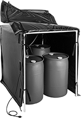 Image of ProductInUse. Front orientation. Heating Enclosures. Heated Storage Enclosures.