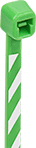 Image of Product. Striped. Front orientation. Cable Ties. Choose-a-Color Cable Ties, Striped.