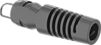 Image of Product. Front orientation. Grommets. Continuous-Flex Strain-Relief Grommets.