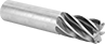 Image of Product. Front orientation. End Mills. Fast-Cut Carbide Rounded-Edge Square End Mills, 7 Flutes.