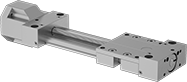 Image of Product. Front orientation. Electric Slides. Dry-Running Positioning Slides for Stepper Motors.