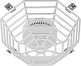 Image of ProductInUse. Smoke Detector Not Included. Front orientation. Smoke Detector Guards.