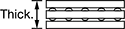 Image of Attribute. Front orientation. Contains Annotated. Thrust Bearings. High-Load Cylindrical-Roller Thrust Bearings.