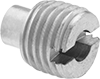 Image of Product. Front orientation. Rivet Tool Accessories and Replacement Parts. Nosepieces, Jaws, and Replacement Parts for Blind Rivet Tools, Retaining Screws for Jaw Pusher Springs.