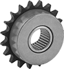 Wear-Resistant Wide-Hub Idler Sprockets for ANSI Roller Chain