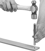 Image of ProductInUse. Front orientation. Rivet Tools. Tools for Hollow Rivets.