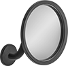 Magnetic Shatter-Resistant Convex Safety Mirror with Bend-and-Stay Arm