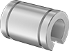 Food Industry Linear Sleeve Bearings for Support Rail Shafts