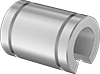 Food and Beverage Linear Sleeve Bearings for Support Rail Shafts