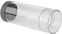 Image of Product. Front orientation. Rivet Tool Accessories and Replacement Parts. Nosepieces, Jaws, and Replacement Parts for Blind Rivet Tools, Mandrel Collectors.