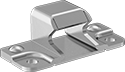 Image of Product. Replacement Draw

Latch Keeper Plates  for Door-Face Mount Latches. Front orientation. Draw Latch Keeper Plates. Ultra-Tight-Hold Draw Latches, Door-Face Mount.