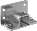 Image of Product. Replacement Draw Latch Keeper Plates for Inside-Corner Mount Latches. Front orientation. Draw Latch Keeper Plates. Ultra-Tight-Hold Draw Latches, Inside-Corner Mount.