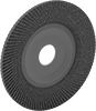 Long-Life Trimmable Arbor-Mount Flap Sanding Discs