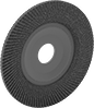 Image of Product. Front orientation. Sanding Discs. Long-Life Trimmable Arbor-Mount Flap Sanding Discs.