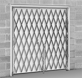 Image of ProductInUse. Front orientation. Security Gates. Folding Security Gates.