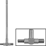 Image of Product. With Telescoping Probe. Front orientation. Contains Inset. Bore Gauges. Mitutoyo Telescoping Bore Gauges.
