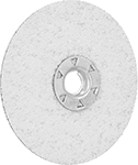 Image of Product. Threaded Arbor Hole. Front orientation. Threaded Arbor Hole. Fast-Cutting Arbor-Mount Sanding Discs.