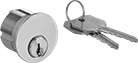 Image of Product. Front orientation. Lock Cylinders.
