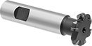 Image of Product. Front orientation. End Mills. Carbide-Tipped Convex-Radius End Mills.