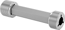 Image of Product. Front orientation. Plug Gauges. Threaded Plug Gauges with Handle for Pipe Threads, NPSM Thread.
