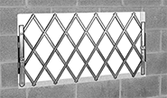 Image of ProductInUse. Front orientation. Security Gates. Folding Security Gates for Windows.