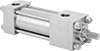 Washdown NFPA Tie Rod Air Cylinders