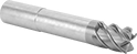 Image of Product. Front orientation. End Mills. Long-Reach Fast-Cut Carbide Rounded-Edge Square End Mills, 5 Flutes.