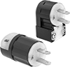 Space-Saver Straight-Blade Plugs