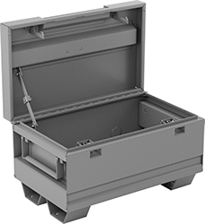 Image of Product. Front orientation. Chests. Heavy Duty Steel Chests, Style A.