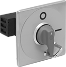 Image of Product. Style B. Front orientation. Disconnect Switches. Harsh Environment Panel-Mount Disconnect Switches.
