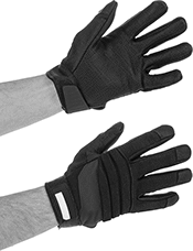 Image of ProductInUse. Gloves with Hook and Loop Cuffs. Front orientation. Gloves. Flame- and Heat-Protection Gloves, Goatskin Leather Gloves, Hook and Loop Cuff.